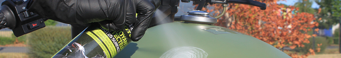 Motorcycle polishers and polishing products